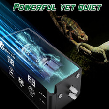 Automatic Reptile Mister System Humidifiers Smart Misting Snake 2 Nozzles