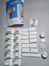Vmaisi Adhesive Magnetic Cabinet Locks 12 Locks and 2 Keys
