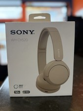 Image of Sony WH-CH520 Wireless Bluetooth On-Ear Headphones, Lightweight, Beige