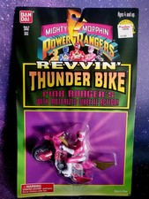 Mighty Morphin Power Rangers Revvin Thunder Bike Pink Ranger Bandai NEW SEALED