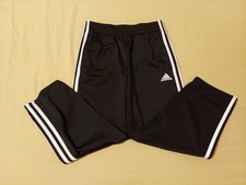 Boys adidas Pants L Large Black Athletic Gym Workout