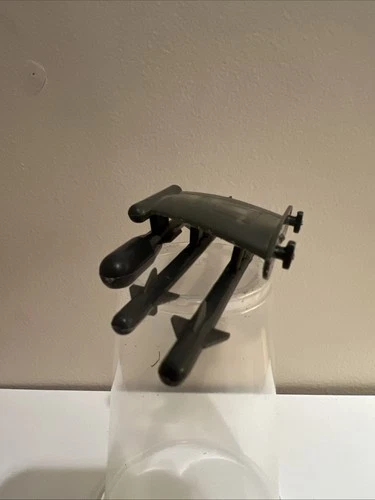 Vintage 1983 Hasbro GI Joe Dragonfly Original Parts Lot Missile Set & Wings