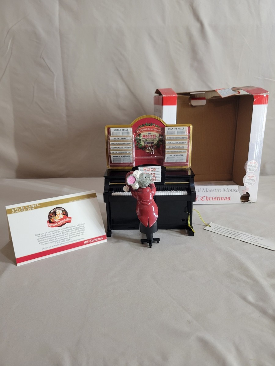 MR. CHRISTMAS MAGICAL MAESTRO MOUSE 2013 - Open Box | eBay