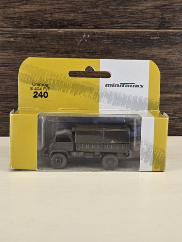 Roco Minitanks 240 Unimog S404 P/P Bundeswehr HO Scale Original Box