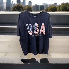 Made in AMERICA 2016 Stars & Stripes USA Logo Flag X-LARGE Tactile Graphics