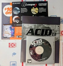 Acid Pro 2.0 Music - Loops For Acid, CD by Sonic Foundry - New Sealed! Vtg 2000