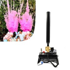 stage mini confetti luancher color smoke streamer confetti cannon machine 100W
