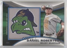 2014 Topps Pro Debut Manufactured Hat Logo 51/99 Daniel Robertson Patch x7b