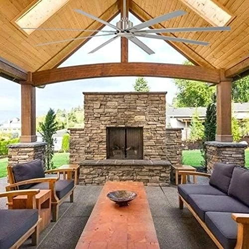 Minka-Aire F896-84-BNW, Xtreme H2O 84" Ceiling Fan, Brushed Nickel Wet - Picture 2 of 5