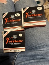 Veritone High Fidelity Magnetic Recording Tape 3 x 250 Feet