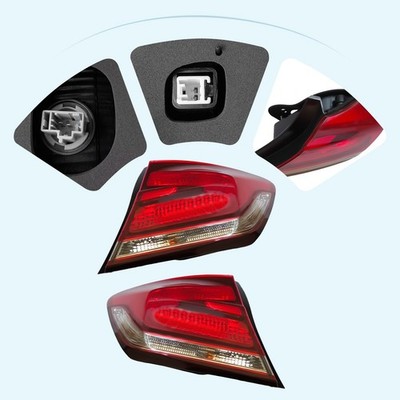 Pair Tail Light Set For 2013-2015 Honda Civic Sedan Left Right Rear Lamps Set