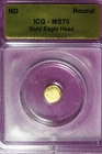 New ListingNO DATE ICG MS70 GOLD EAGLE HEAD #B52399