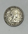 1962 Canada Dime. 80 Percent Silver. Heavy Toning. Circulated