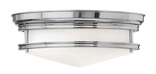 Hinkley Hadley 14" Wide Chrome Ceiling Light - Picture 3 of 3