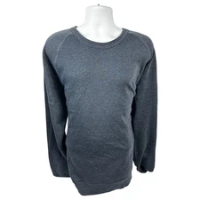 Men's Alternative Apparel Champ Eco Fleece Sweatshirt Ultra Soft (Eco True Navy)