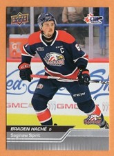 Braden Hache Saginaw Spirit 2023-24 UD CHL card OHL NHL Florida Panthers