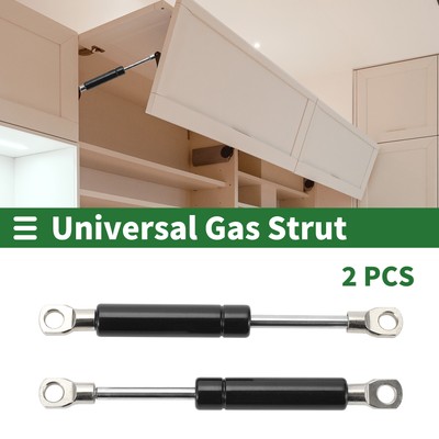 2 Stück 10Ib/45N/4,5 kg 6 ''/150mm Lift Unterstützt Streben Gasfeder Schwarz