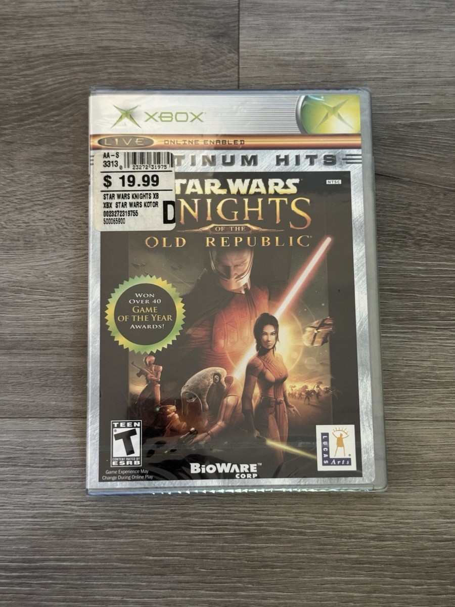 Star Wars: Knights of the Old Republic (Microsoft Xbox, 2003) for