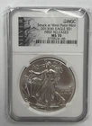 2013 W Silver Eagle S$1 NGC MS70 First Releases ALS Liberty Label