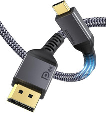 VESA Certified USB C to DisplayPort 1.4 Cable...