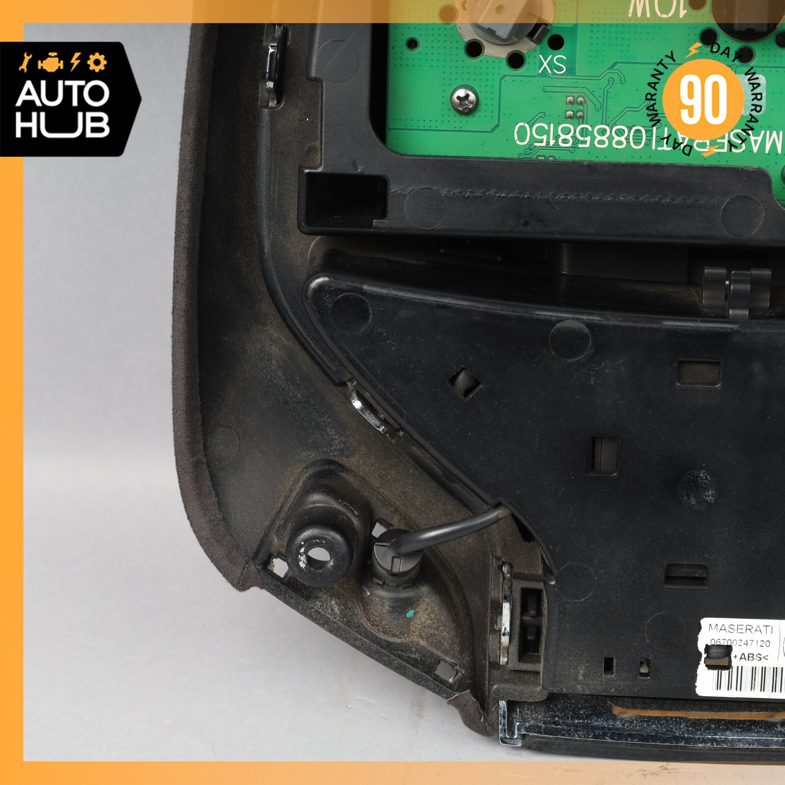 14-16 Maserati Quattroporte M156 GTS Overhead Dome Light Lamp Suede OEM