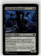 DESPERATE BLOODSEEKER Outlaws of Thunder Junction FOIL #86 OTJ(NM+)(MTG)