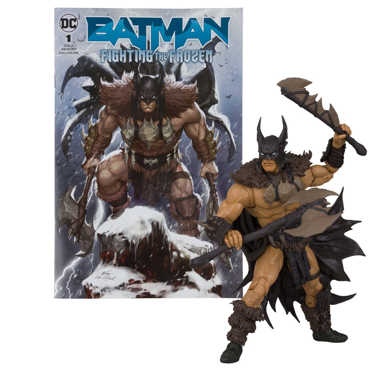 McFarlane Barbarian Batman 7in. Action Figure Model In Stock NEW
