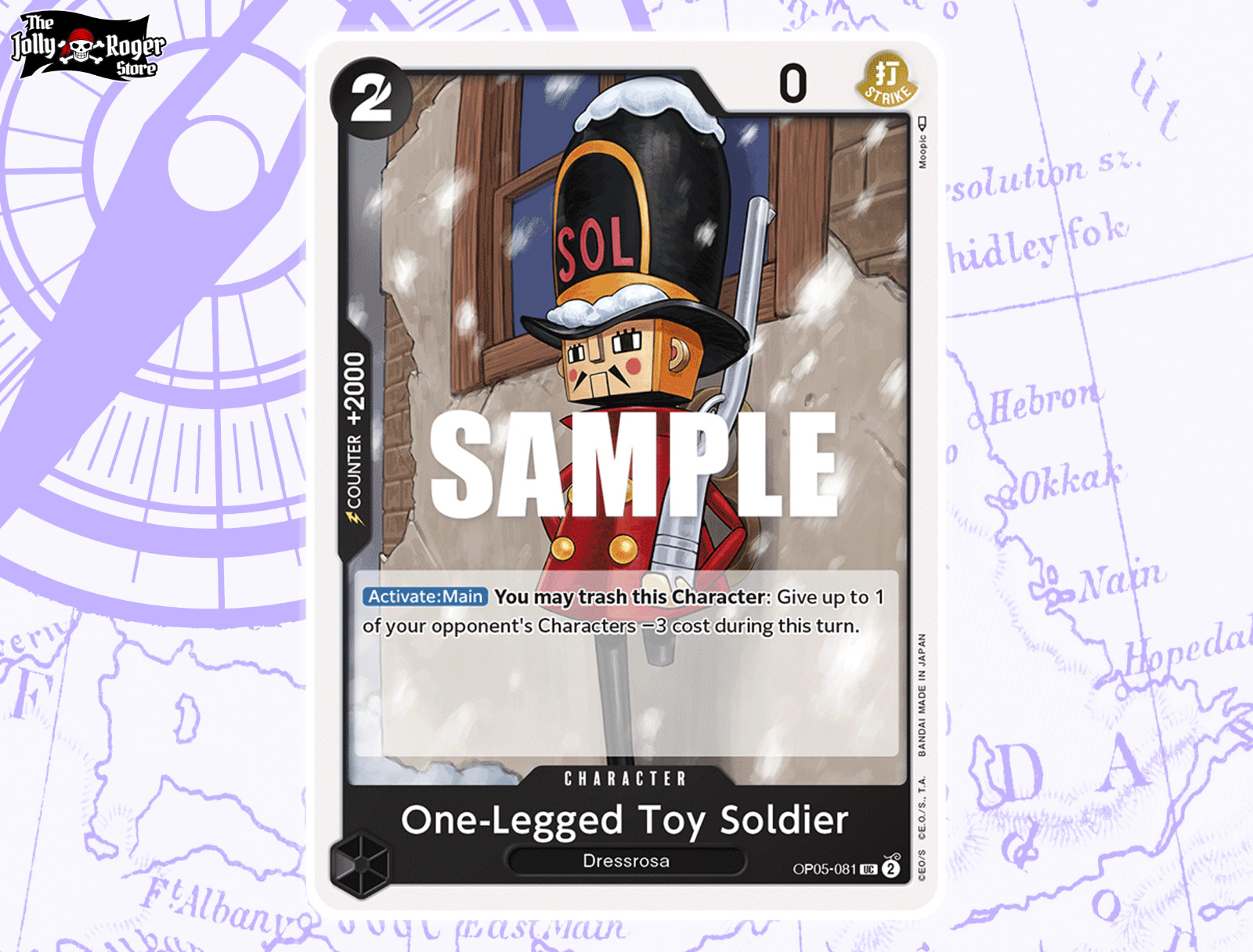 OP05-081 - One-Legged Toy Soldier | ONE PIECE Card Game