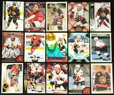 Ottawa Senators Vintage to Modern Hockey Cards - 40 RAW VG-MINT Insert/Holo++