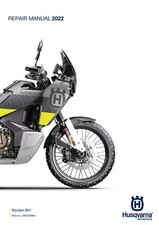 Husqvarna Service Workshop Shop Manual Book 2022 Norden 901 US