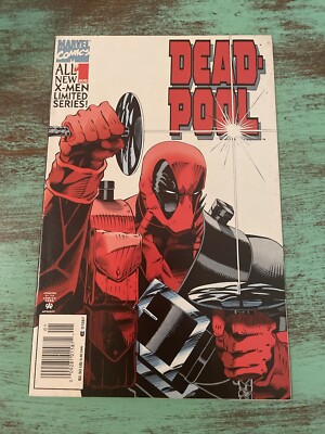 Deadpool #1 (Marvel Comics August 1994) VF Newsstand 1st Dr Killebrew