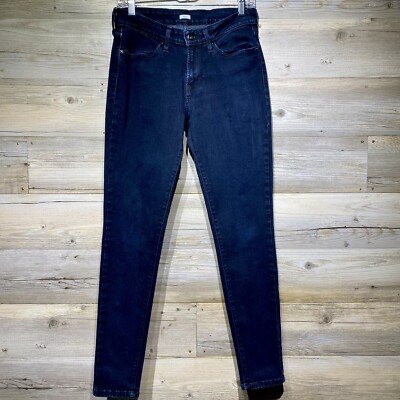 Levi's Legging Women's 8M (Actual 29x30) Black Super Skinny