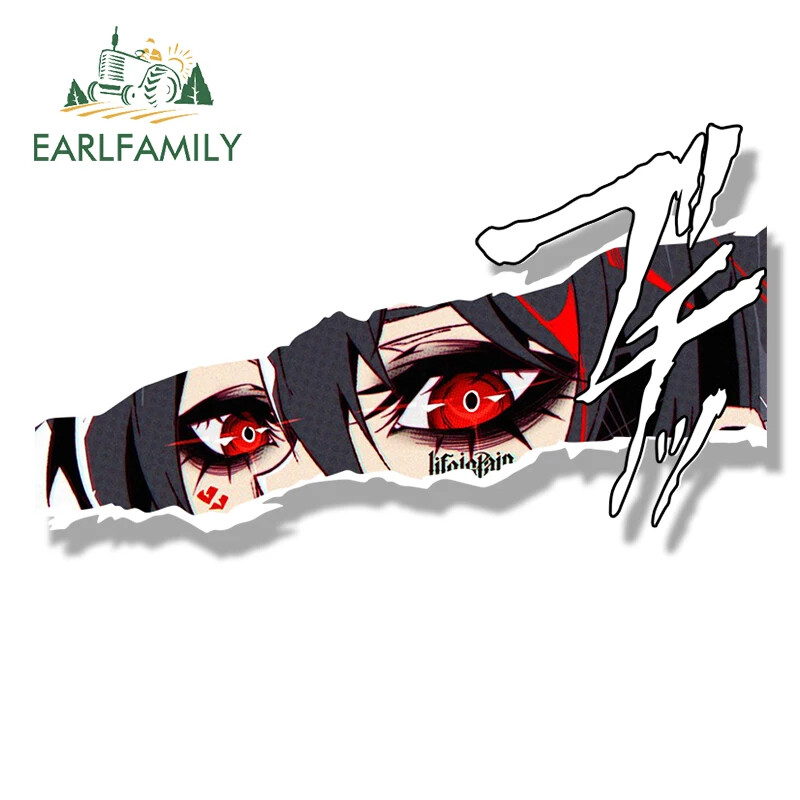 EARLFAMILY 5.1" Punk Akame Fanart Car Sticker Hot Anime Night Raid