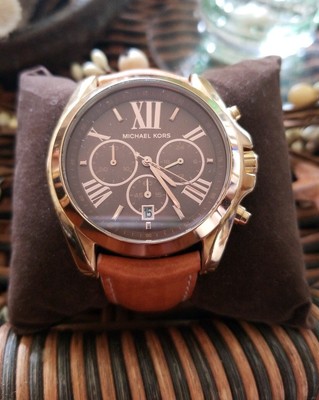 michael kors bradshaw leather strap