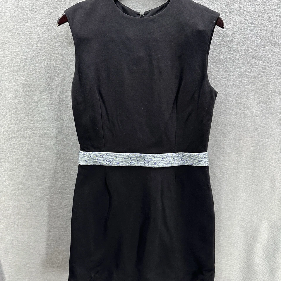 Vestido Balenciaga Feminino Grande 42 Crepe Coquette Esposa Academia Silencioso Luxo Ano Novo - Imagem 2 de 4