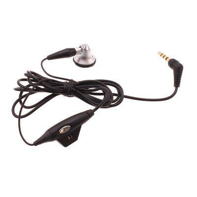 Wired Earphone Mono Headset Single Earbud 3.5mm Headphone for SmartPhones