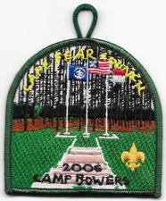 2005 Camp Bowers Patch Cape Fear Council Boy Scouts of America BSA