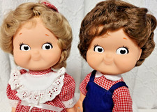 2 original CAMPBELL'S SOUP KIDS 1988 Special Edition DollsTags  Boxes Set