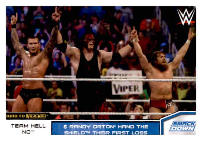 Team Hell No 2014 Topps Road To Wrestlemania Card #13