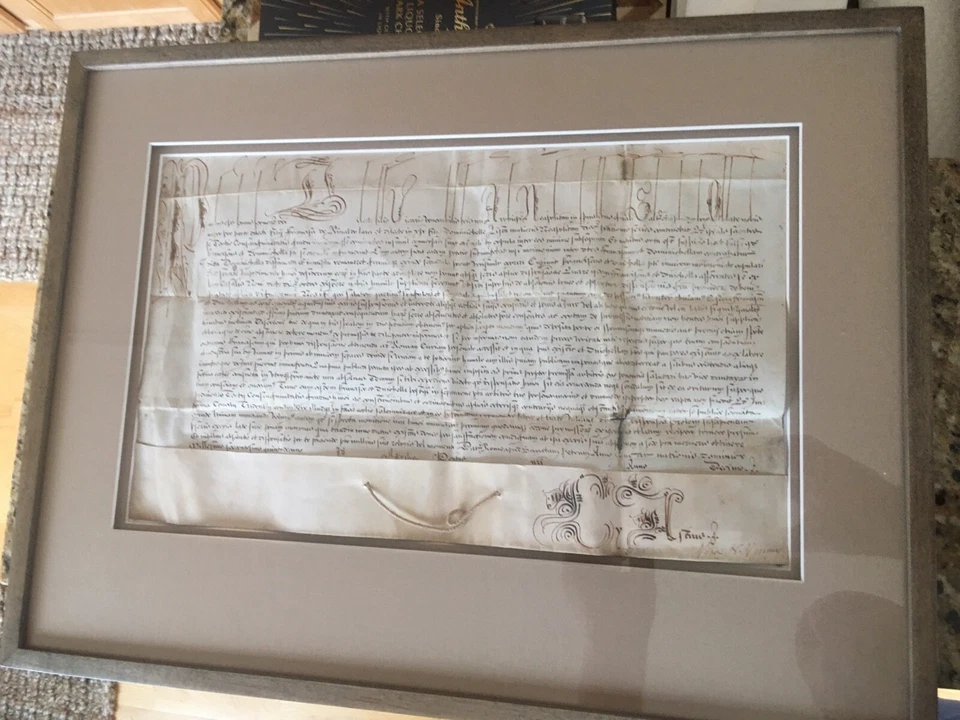 Papal Bulla of Pope Paul V 15th year of papacy 1615 - Image 2 of 4