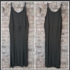 Signature Weekend OLive Green Gause Maxi Dress(Size 1X 18/20) Summer Cover-up