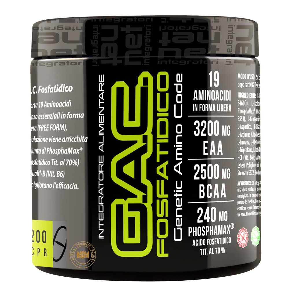 NET GAC FOSFATIDICO 200 CPR