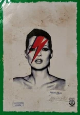 Kate Moss, 'Ziggy', Ltd. Edition or AP. Print 22'X 15'X Signed Fairchild Paris