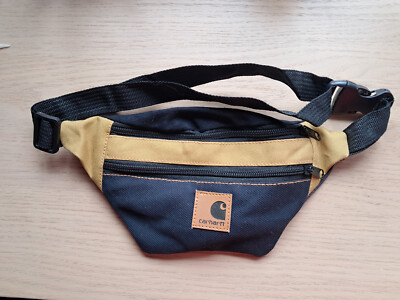 Vintage überarbeitete Carhartt Taille Schulter Bauchtasche Messenger Brusttasche.