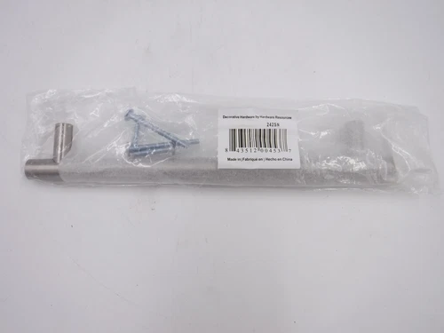 Jeffrey Alexander 242 Nickel 7-9/16" Center To Center Bar Cabinet Pull - Picture 1 of 2