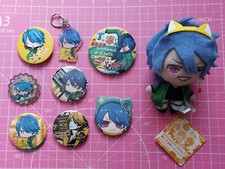 Hypnosis Mic Dice Arisugawa Badge Plush Set