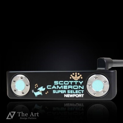 SCOTTY CAMERON Select Newport Happy Dog ver. S Twist Neck Art