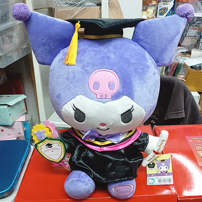 Graduation Doll Sanrio My Melody Kuromi Hello Kitty Pompompurin 28cm H