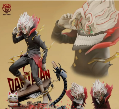 MASK Studio Dandadan Takakura Ken Statue Resin In Stock 1/6 Scale