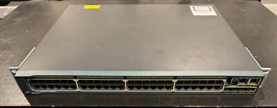 Cisco Catalyst (2960S-48LPS-L) 48-Ports Rack-Mountable Switch Managed, POE
